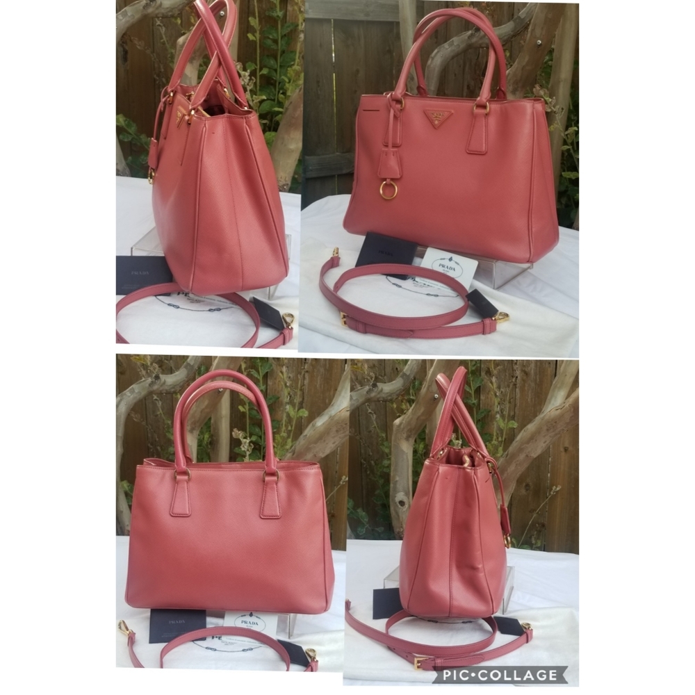  Prada  Saffiano Lux Galleria tote satchel - Picture 12 of 16